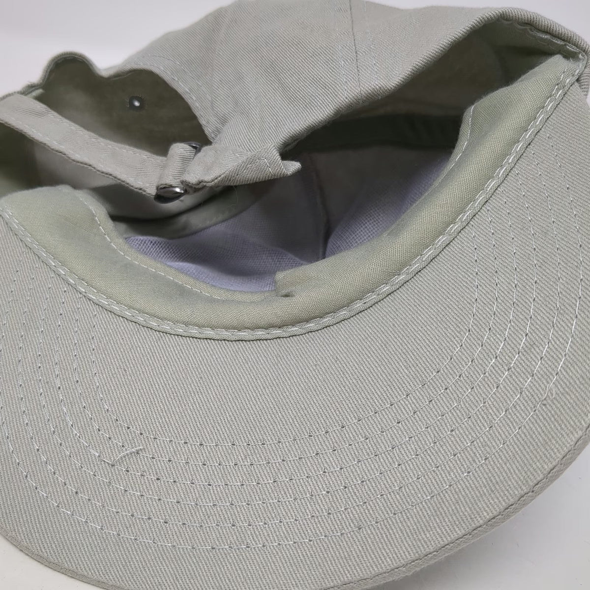 Vista 5 Panel Gray Blue OSFM Polaris Capital Management Slideback Hat Finance