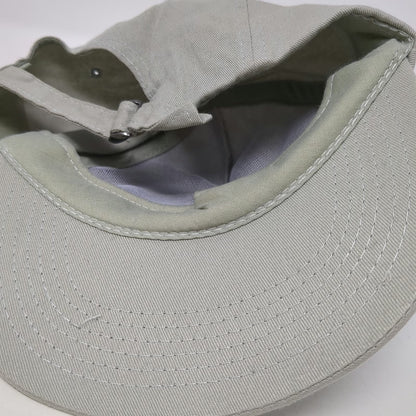 Vista 5 Panel Gray Blue OSFM Polaris Capital Management Slideback Hat Finance