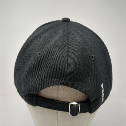 Capelli Sport Slideback Hat Black One Size Adjustable Embroidered