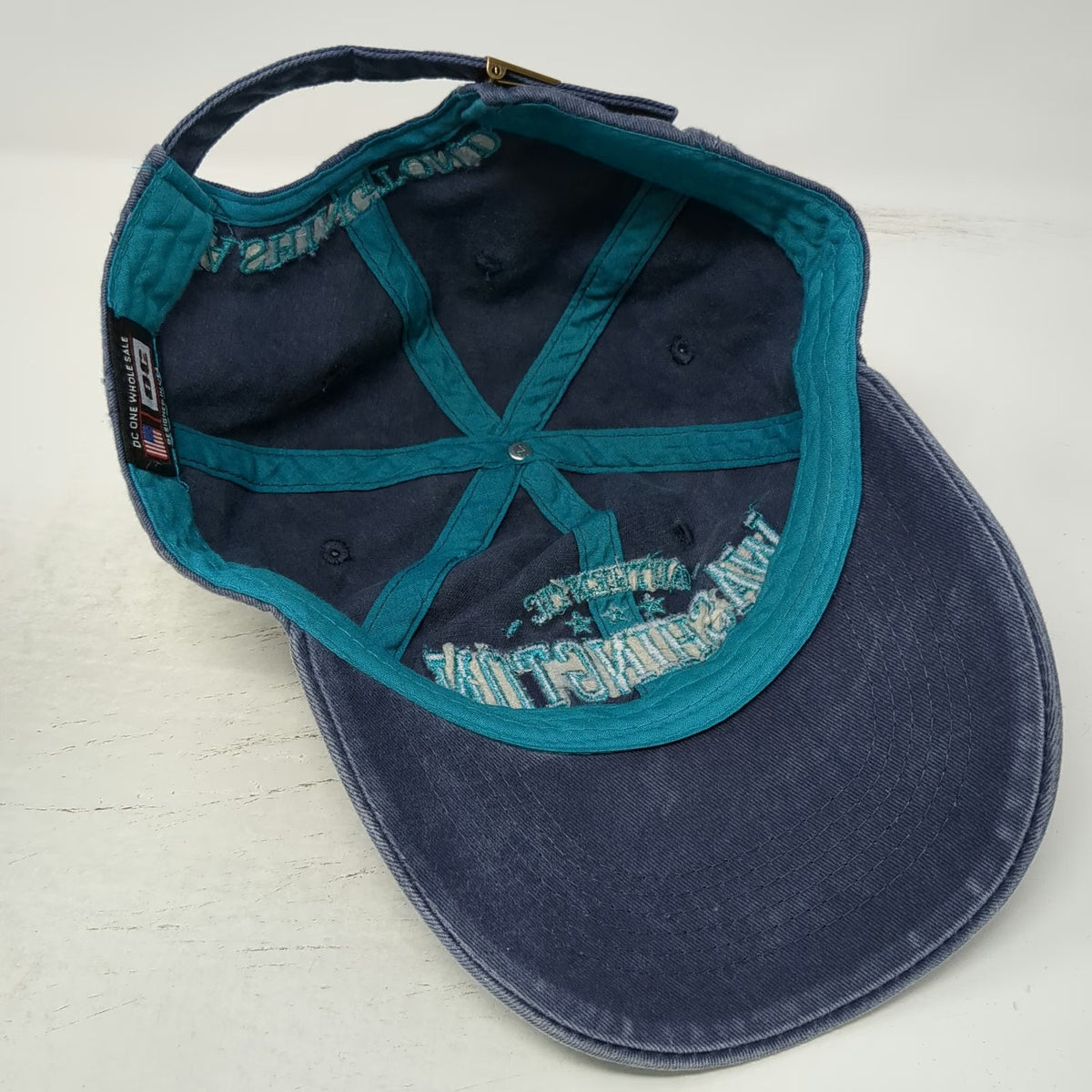 DC One Wholesale Baseball Cap Blue One Size Washington District of Columbia Hat
