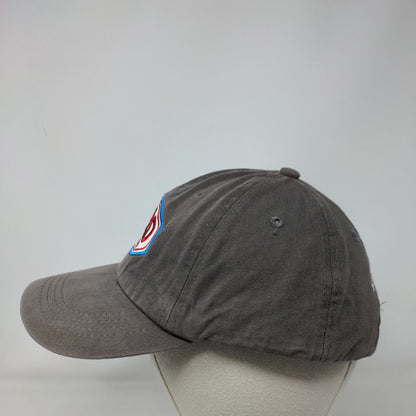Hero Slideback Hat Gray One Size Embroidered I Am One Blood 6 Panel