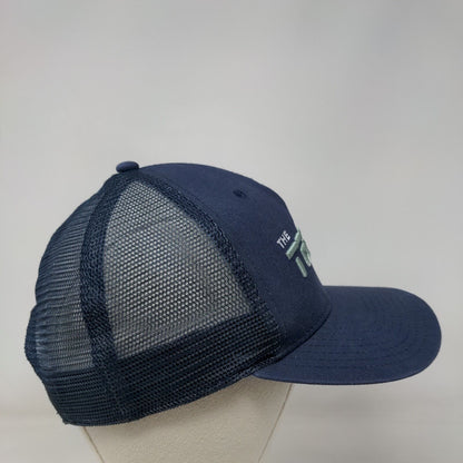 The Tebow Group Snapback Trucker Hat Blue One Size Mesh Back 6 Panel Dome Hats