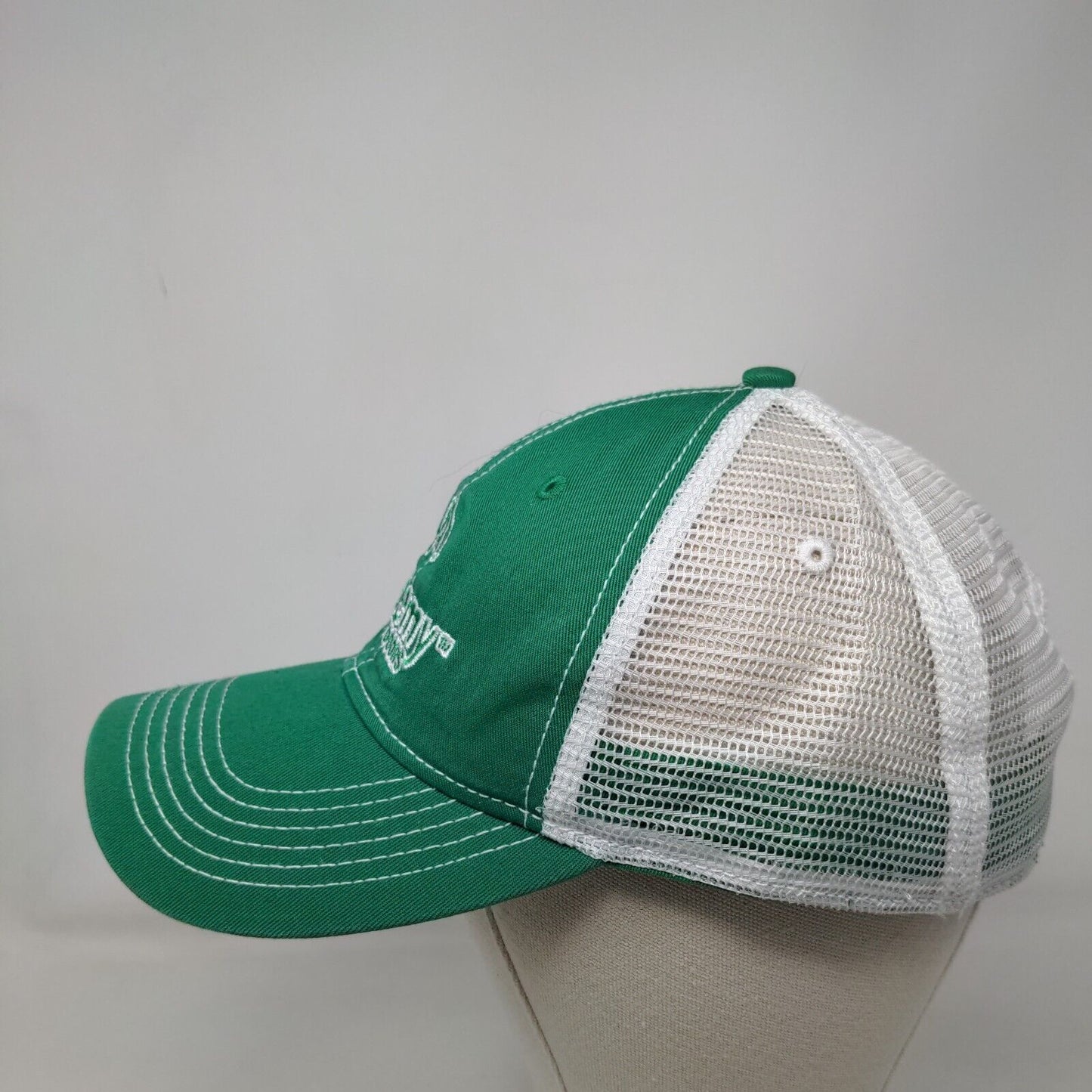 Academy Sports + Outdoors Snapback Trucker Hat Green One Size Mesh Back