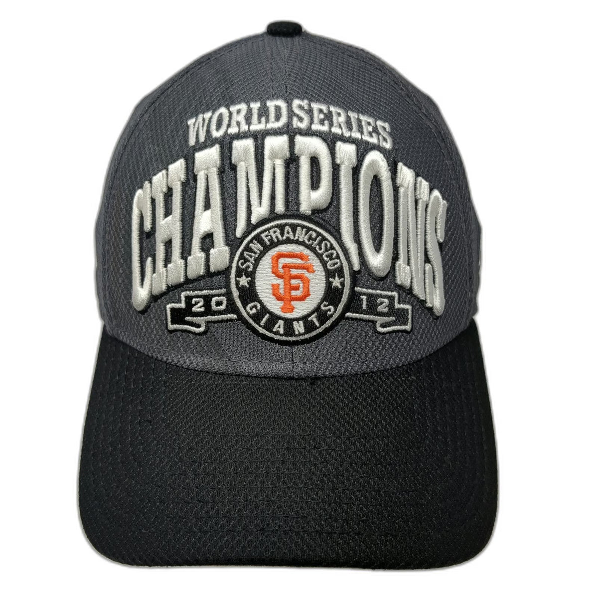 San Francisco Giants MLB New Era Baseball Cap Gray L 2012 World Series Champ Hat