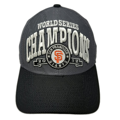 San Francisco Giants MLB New Era Baseball Cap Gray L 2012 World Series Champ Hat
