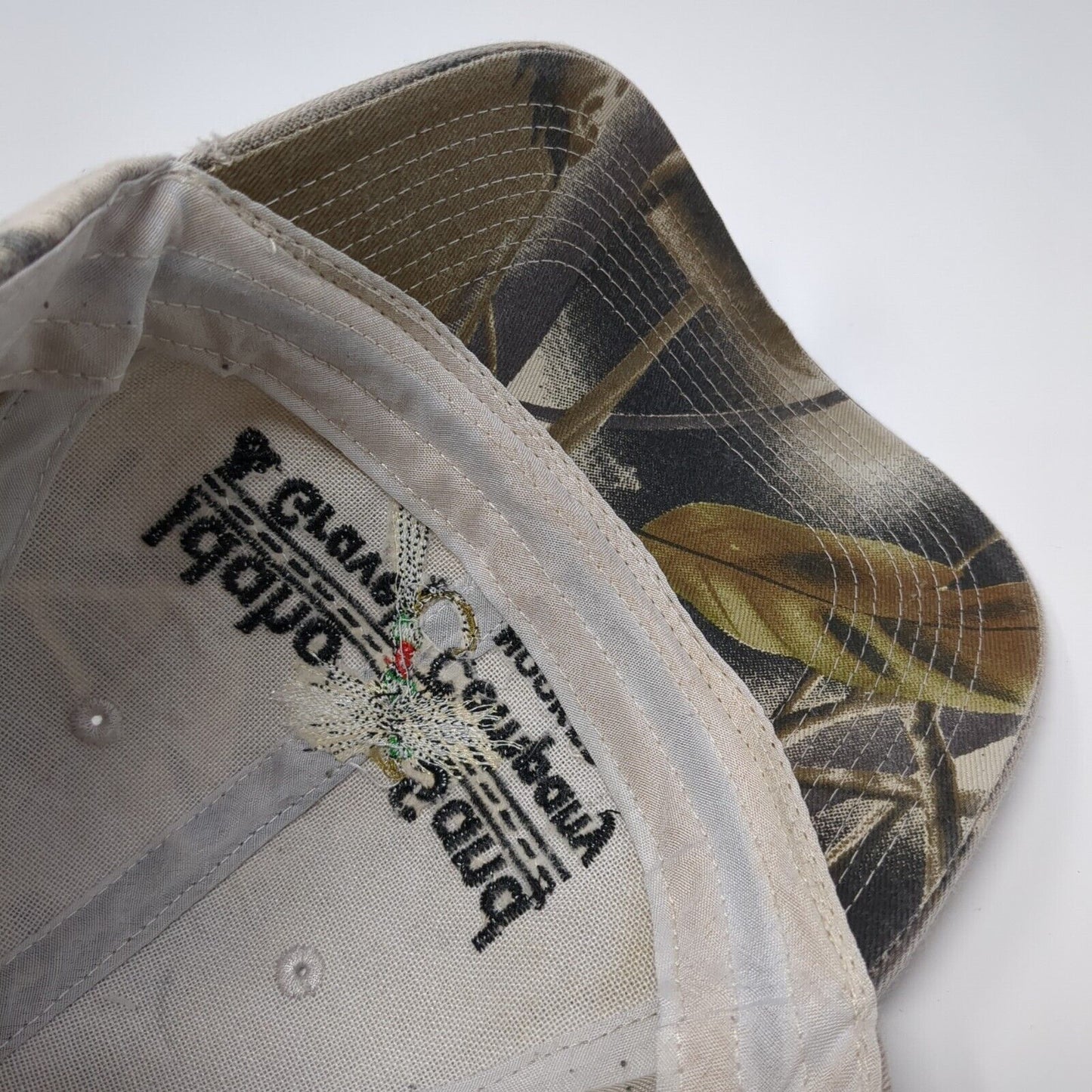 Idaho Sand & Gravel Company Slideback Hat Camo OSFA Hooked On Safety