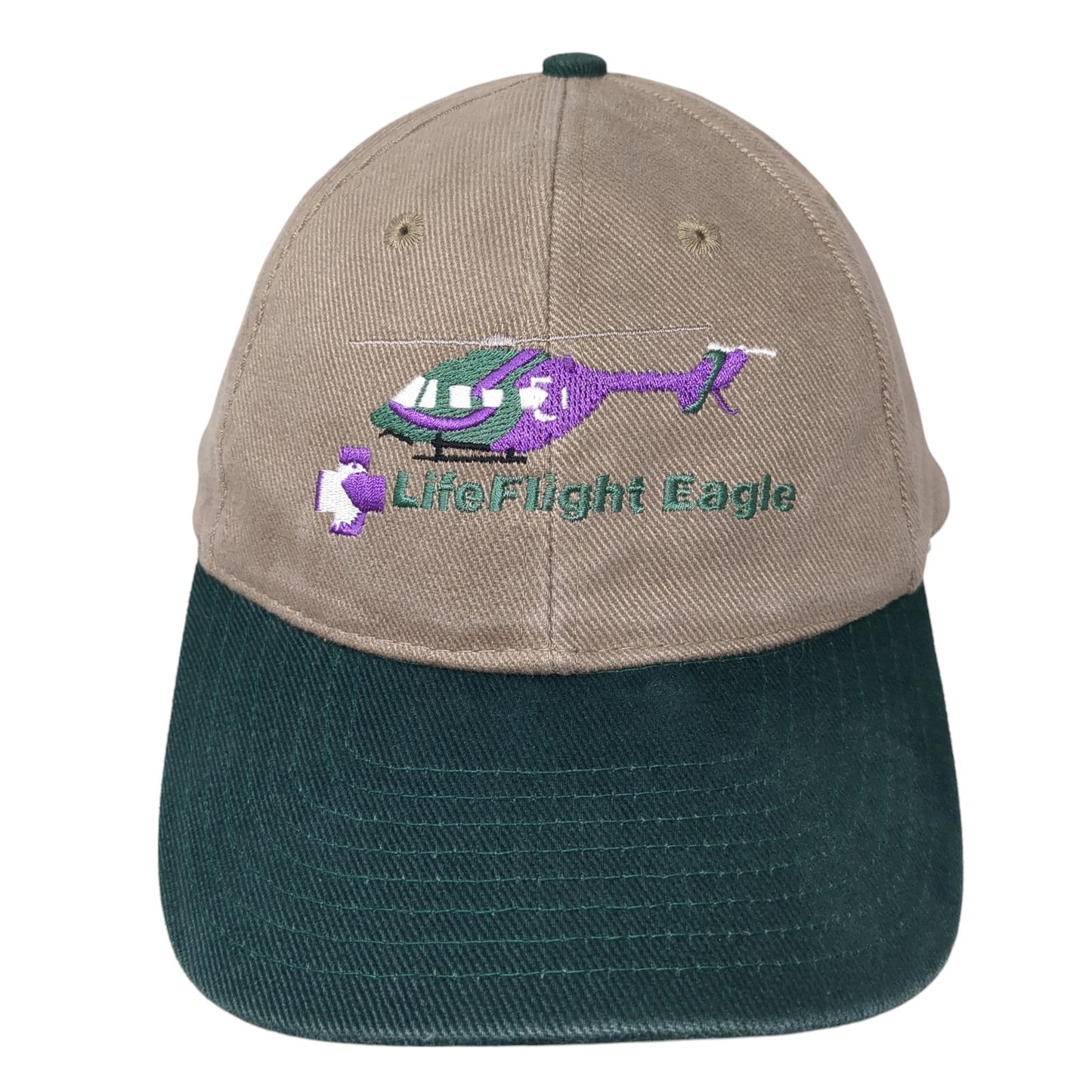 LifeFlight Eagle Slideback Hat Multi One Size Adjustable Colorblock