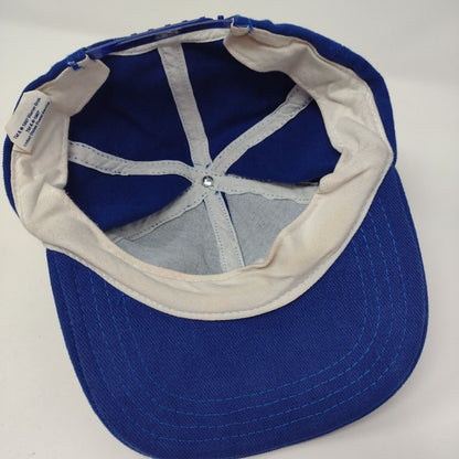 Looney Tunes Stamp Collection Snapback Hat Blue OSFA Adjustable Embroidered