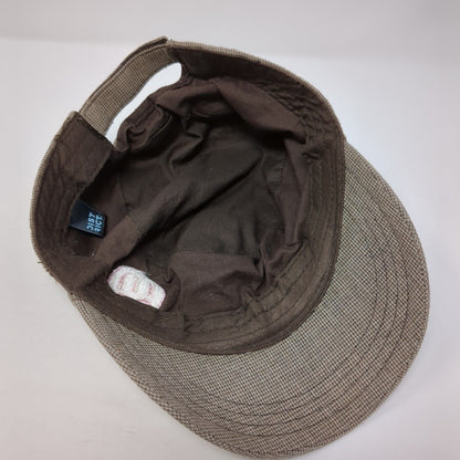 M Infinity Cadet Army Cap Brown One Size Adjustable Embroidered District