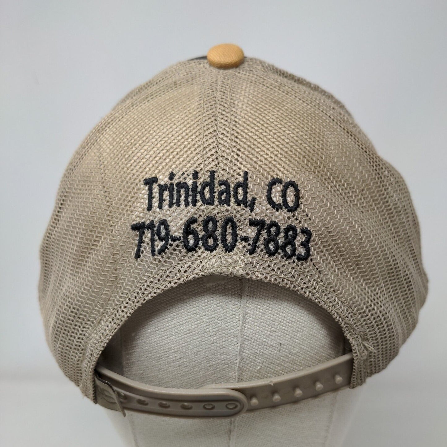 Cam Cummings Trucking Snapback Trucker Hat Brown One Size Mesh Back Outdoor Cap