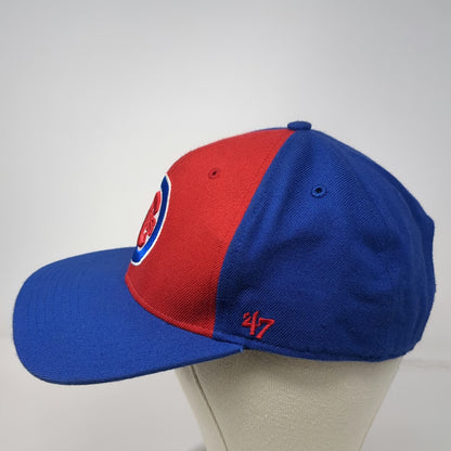 Chicago Cubs MLB '47 Snapback Blue OSFM Hat National League Patch Gray Underbrim
