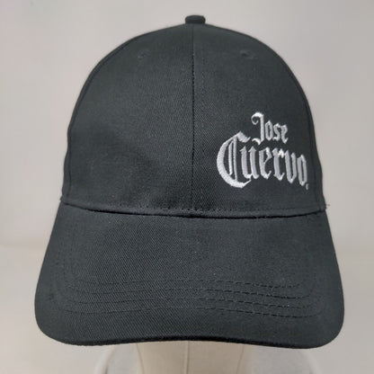 Jose Cuervo Slideback Hat Black OSFM Embroidered Quake City Caps 6 Panel
