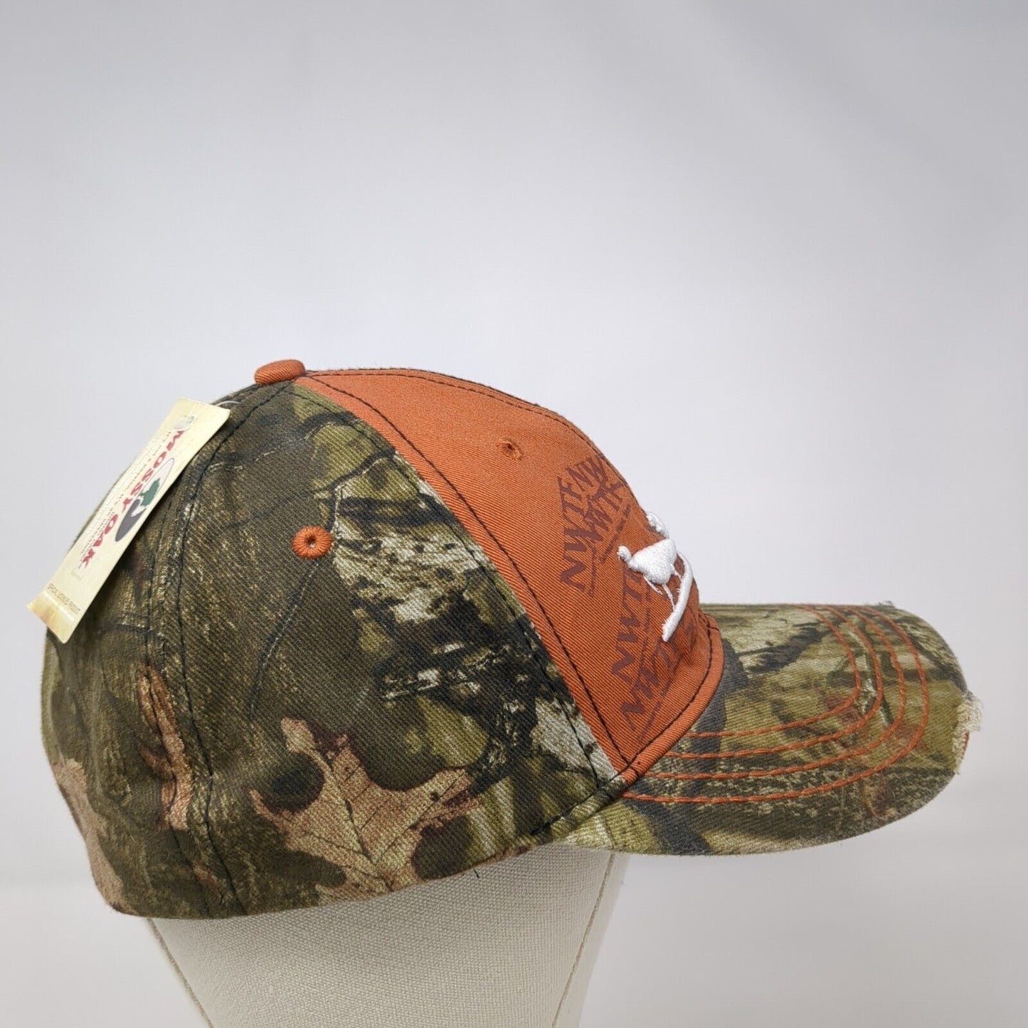 NWTF Fitted Hat Camouflage OSFA Perfect Fit Mossy Oak Hunting W/Tags