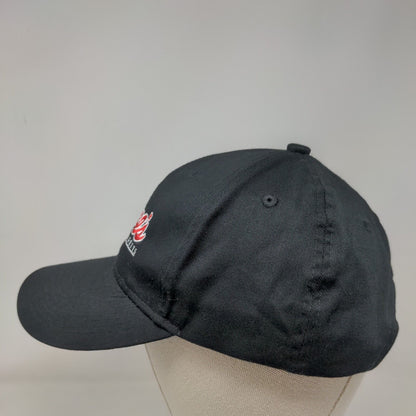 Rowe's Supermarket Slideback Hat Black One Size Embroidered Port Authority