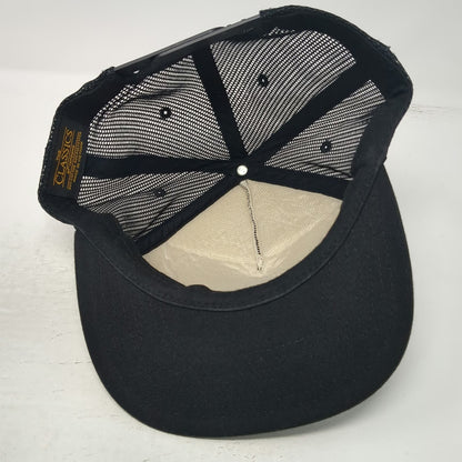 Yupoong Trucker Hat Black One Size North Fork Championship Mesh Snapback Hat