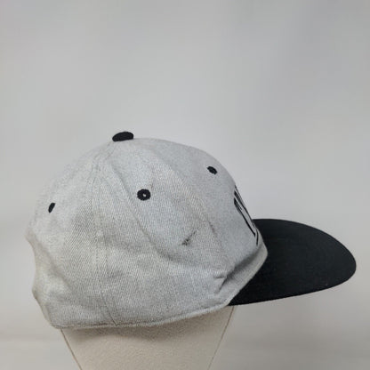 Truth Snapback Hat Gray OSFA Embroidered Adjustable 6 Panel Colorblock