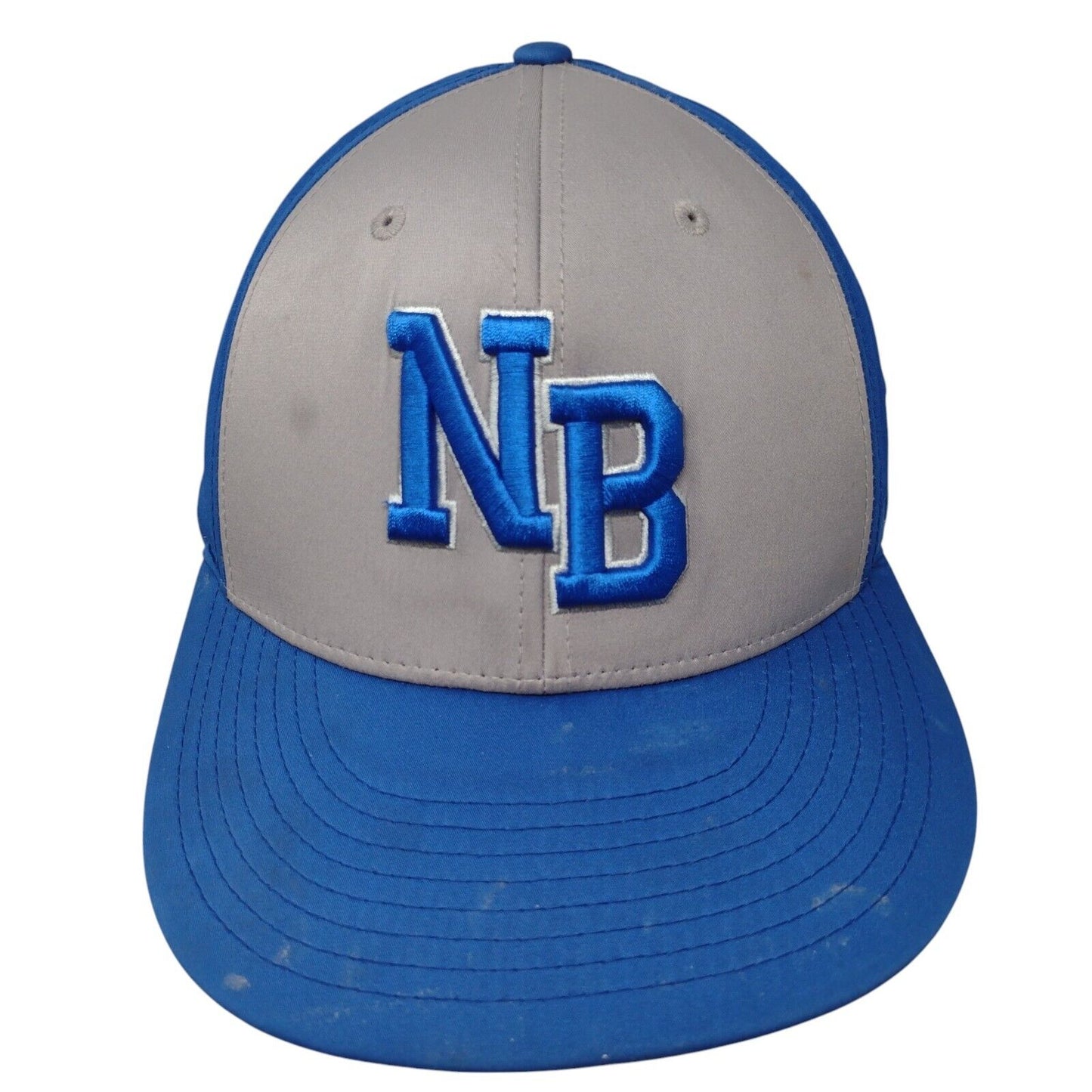 NB Fitted Hat Multi S-M Embroidered Laser Cut Colorblock Richardson