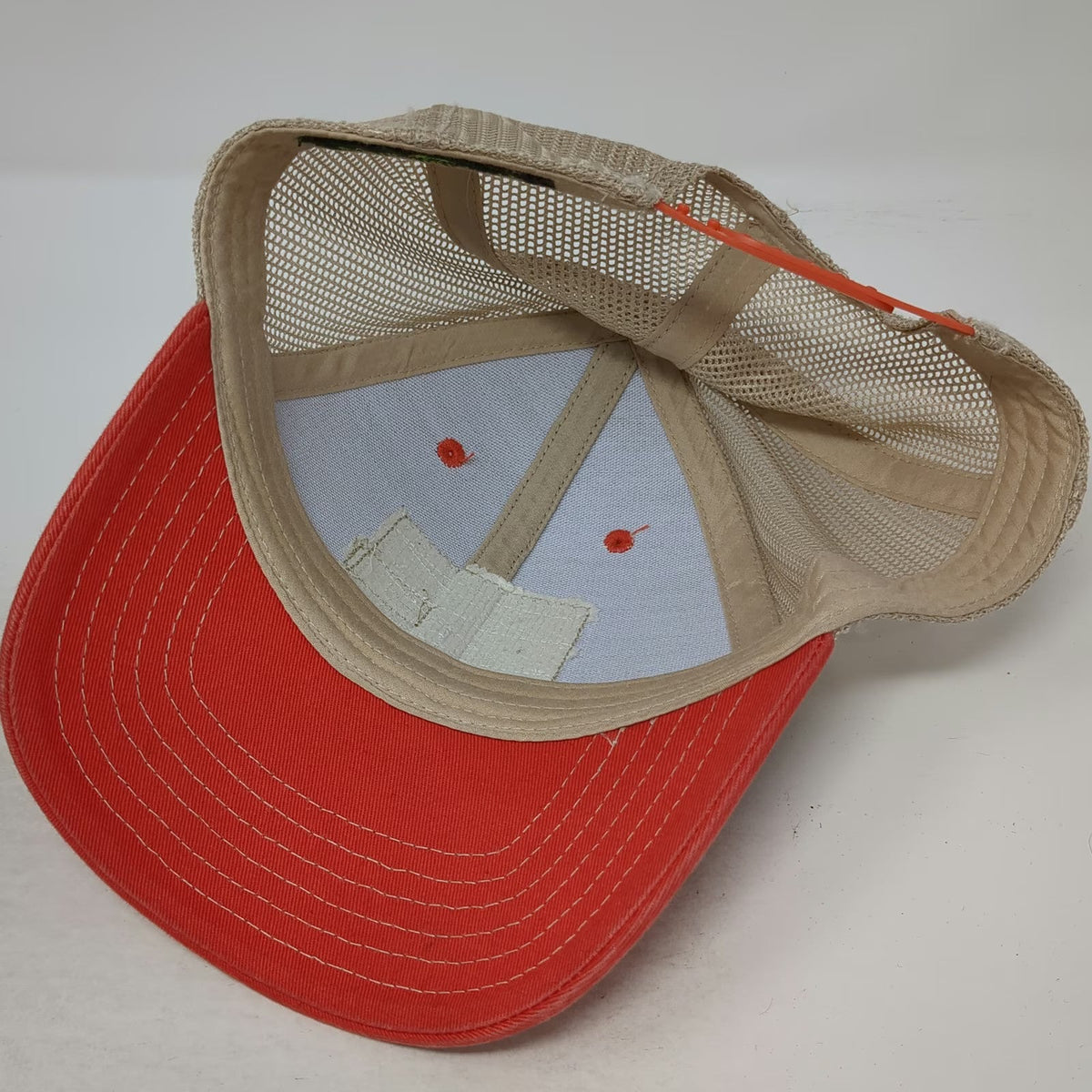 Margaritaville Trucker Hat Blue Orange Beige One Size Snapback Sunset Beach