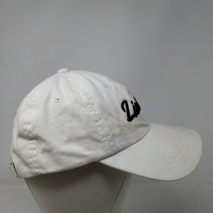 Limitless Slideback Hat White One Size Embroidered The Classics Yupoong