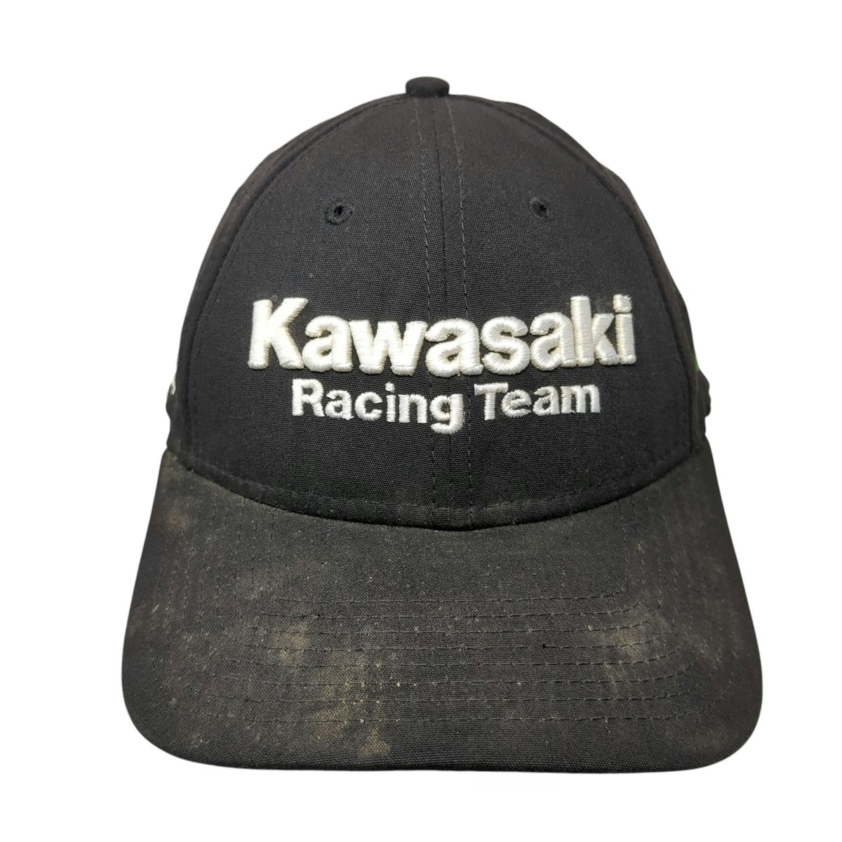 New Era 9Forty Baseball Cap Black OSFM Kawasaki Racing Team Dunlop Snapback Hat