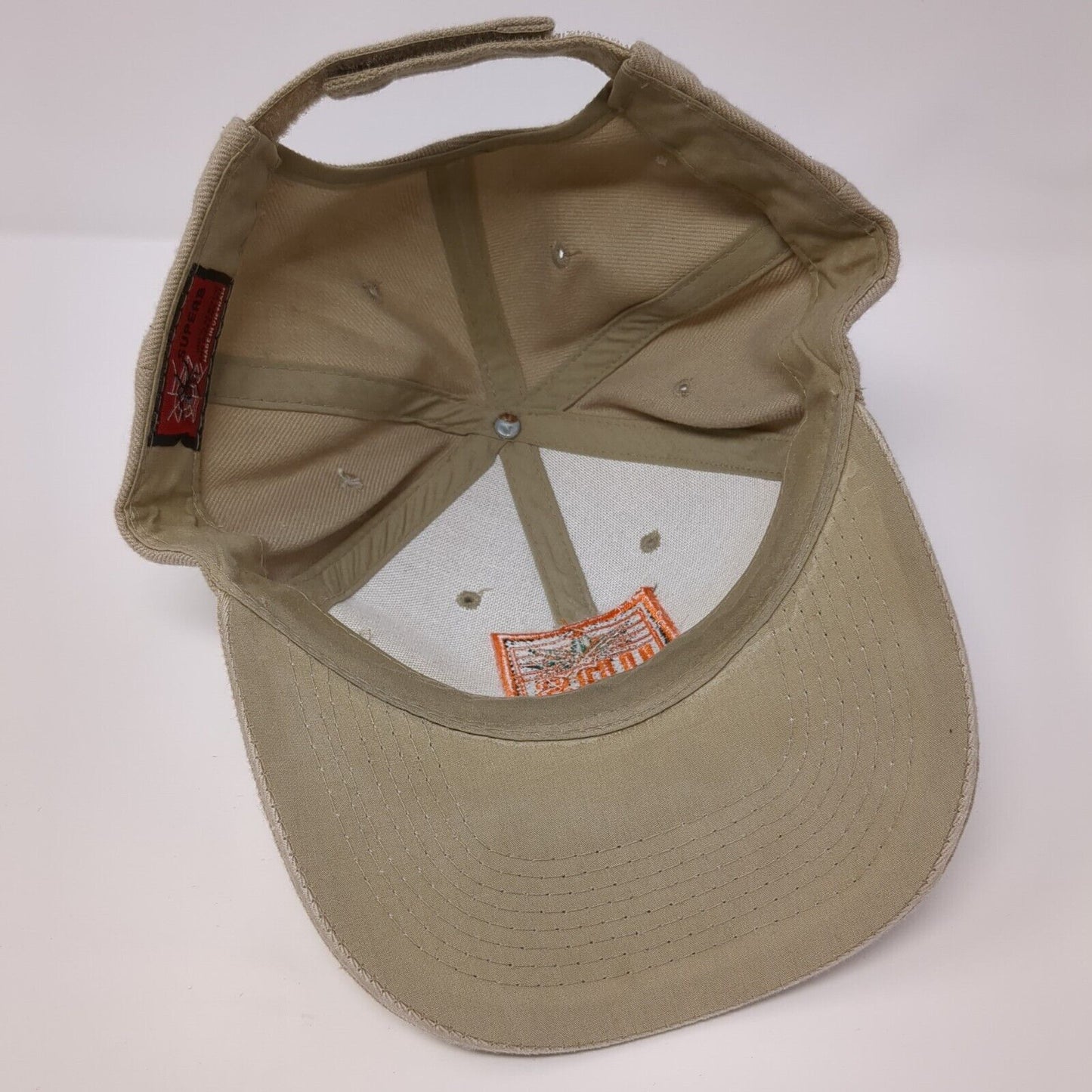 UPS United Pot Smokers Strapback Hat Tan OSFA Adjustable Embroidered Superb