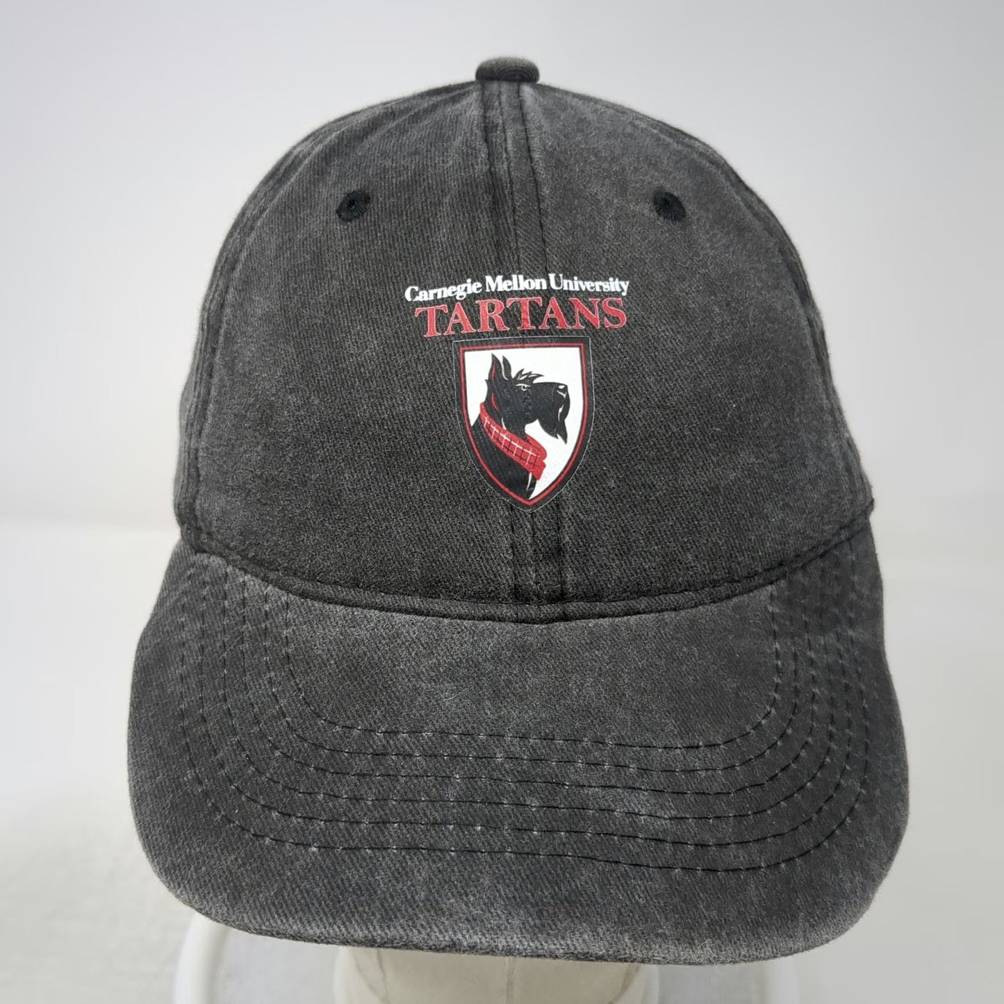Carnegie Mellon University Tartans Gray Baseball Cap Hat One Size Slideback