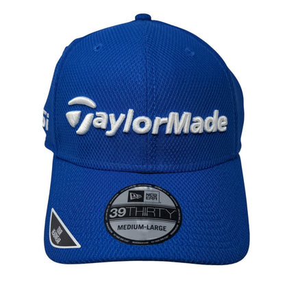 TaylorMade PSI Fitted Hat Blue M/L Embroidered 39Thirty New Era Polyester