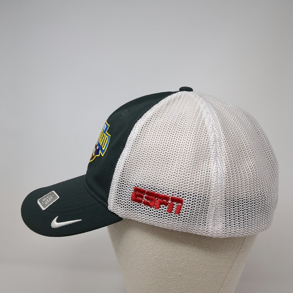 Nike NCAA Famous Idaho Potato Bowl ESPN Hat Gray XL Mesh Back Stretch Fit