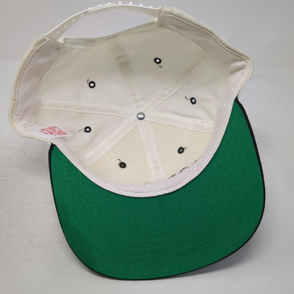 New Era Snapback White L Modesto Fire Dept Pro Model Station Hat Vintage