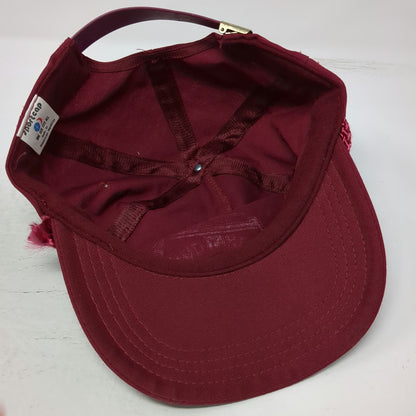 Sportcap 5 Panel Red Hat One Size Chinatown Restaurant Drive-Thru Rope Strapback