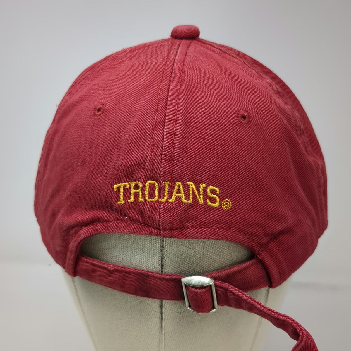 USC Trojans NCAA Signatures Red Yellow Cap One Size Slideback Strap Cotton Logo