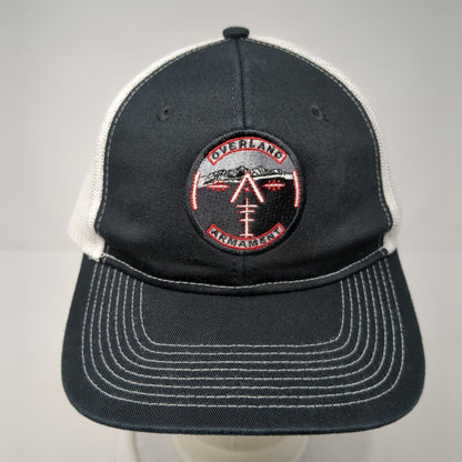 Overland Armament Snapback Trucker Hat Black OS Adjustable Mesh Port Authority