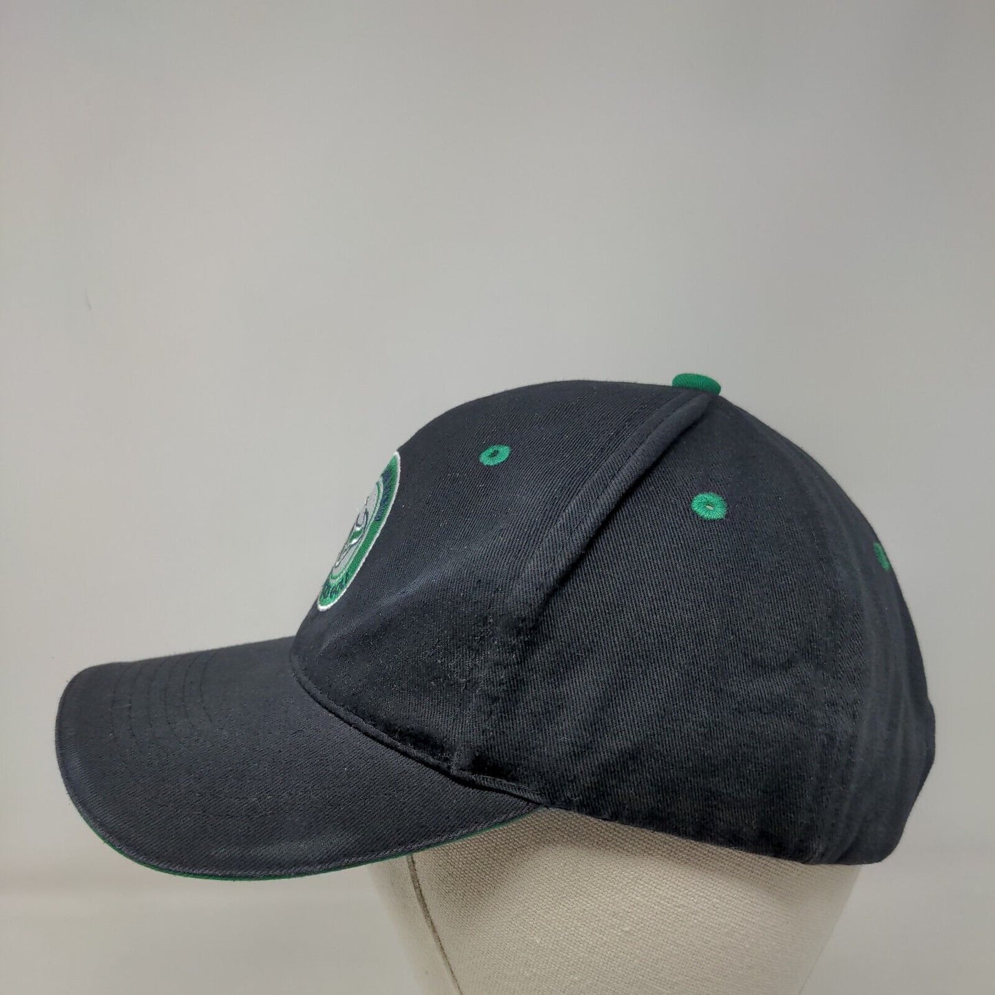 Mountain View Mavericks Golf Strapback Hat Black OS Adjustable Bucks Athletic