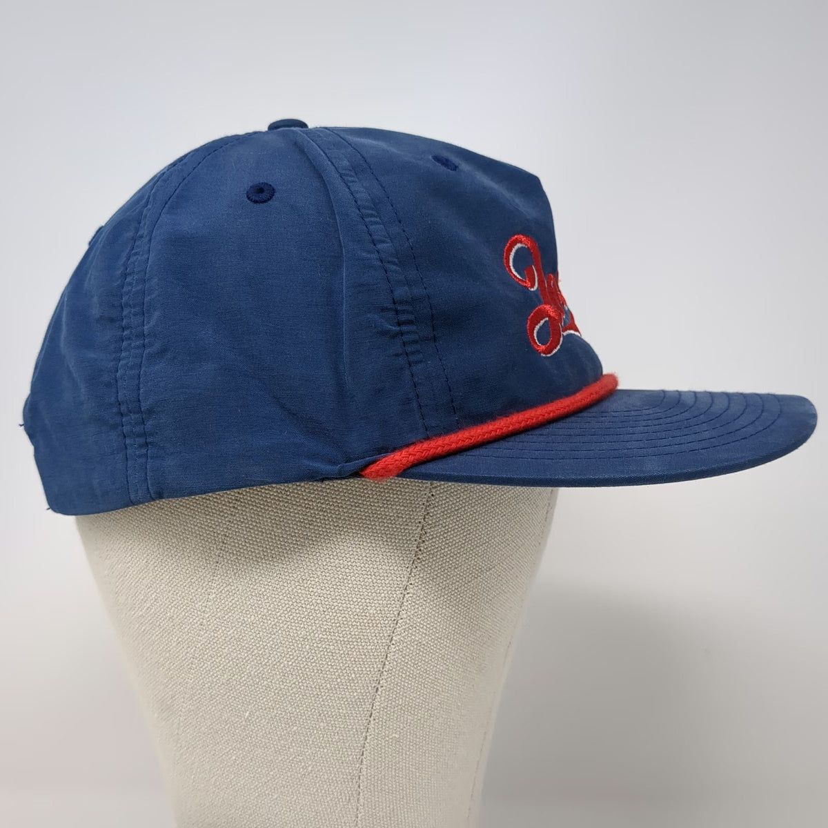 Richardson 5 Panel Blue One Size Rope Snapback Josh Langston Embroidered Hat
