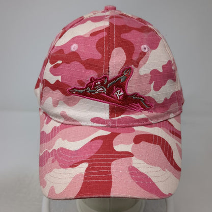 Bretmor Baseball Cap Pink White Red Camo One Size HCA Health System Virginia Hat