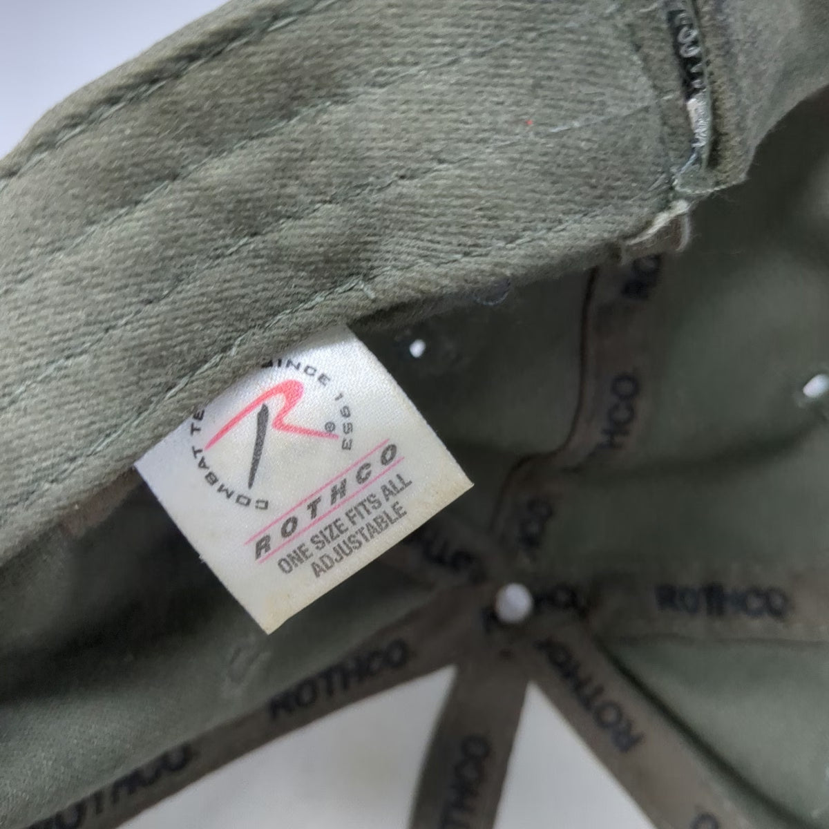 Rothco Vietnam Veteran Green One Size Baseball Cap Hat Strapback Ribbons CIB