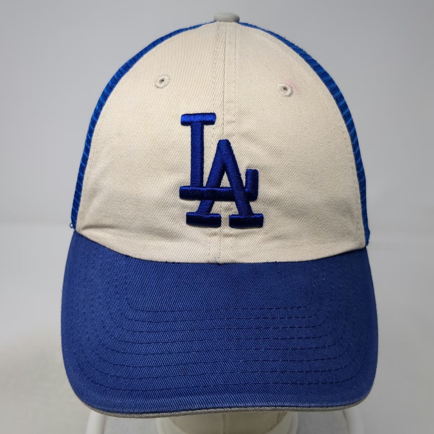Los Angeles Dodgers MLB Fan Favorite Trucker Hat Blue One Size Mesh Snapback LA