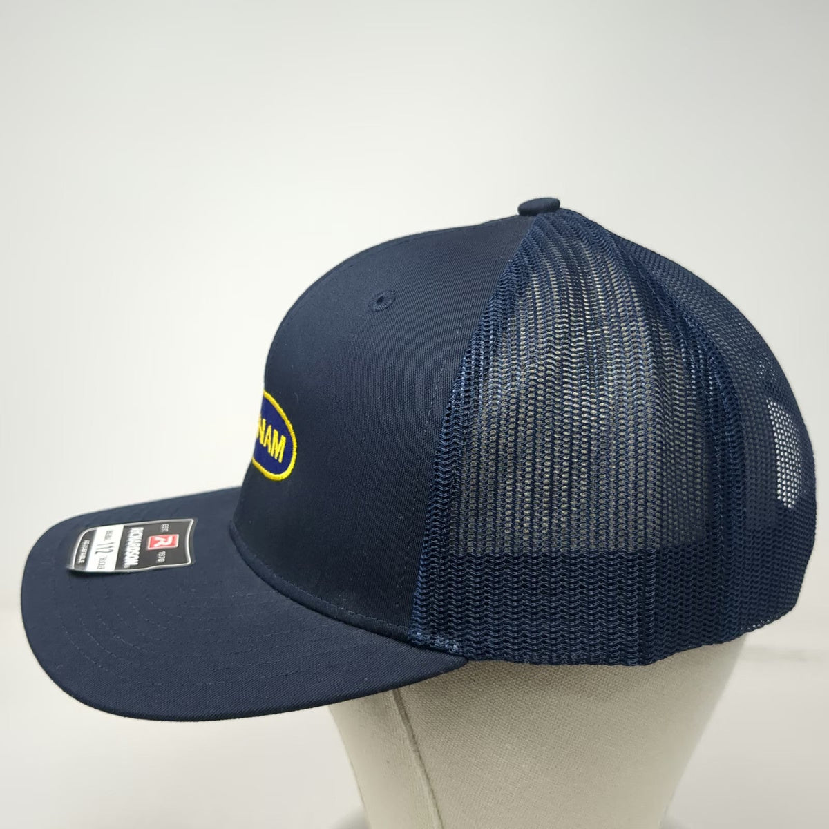 Richardson Trucker Hat Blue One Size Farnam Animal Health Mesh Snapback Horse