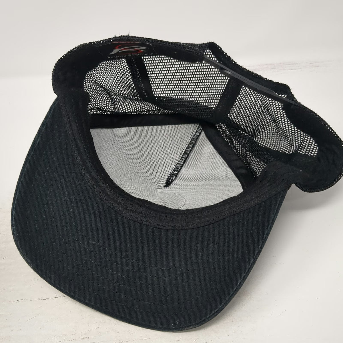 Richards & Southern Morgan Wallen Trucker Hat Black One Size Mesh Back Snapback