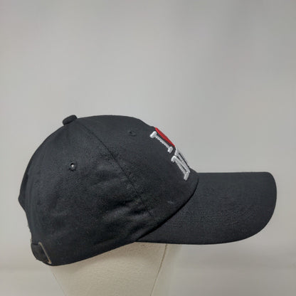 I Love NY Slideback Hat Black OSFA Embroidered Adjustable 6 Panel