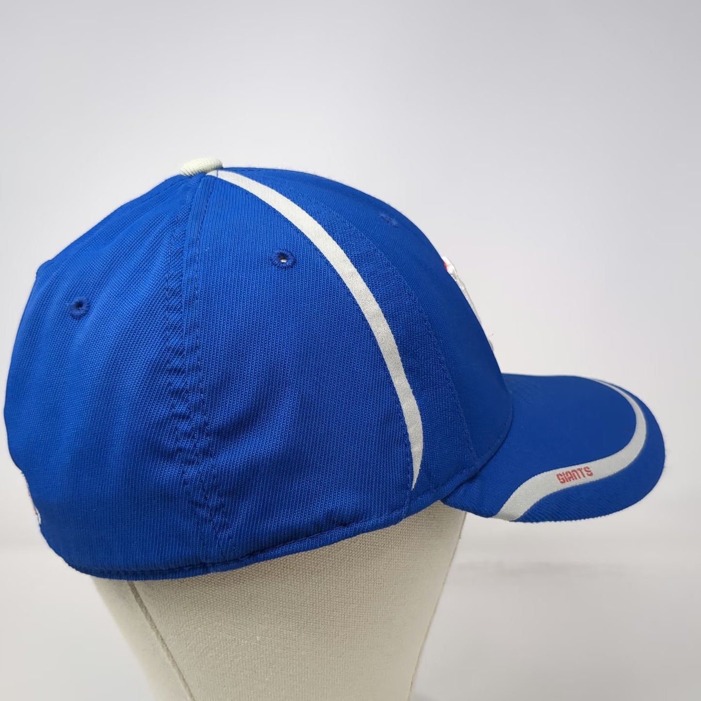 New York Giants NFL Reebok Baseball Cap Blue Red White XL Onfield Stretch Hat