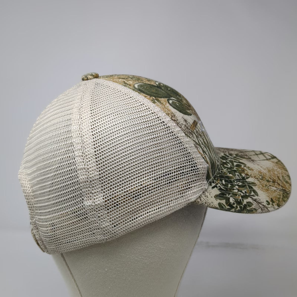 Game Guard Beige One Size Baseball Cap Camo Mesh Strapback Böhler Welding Hat