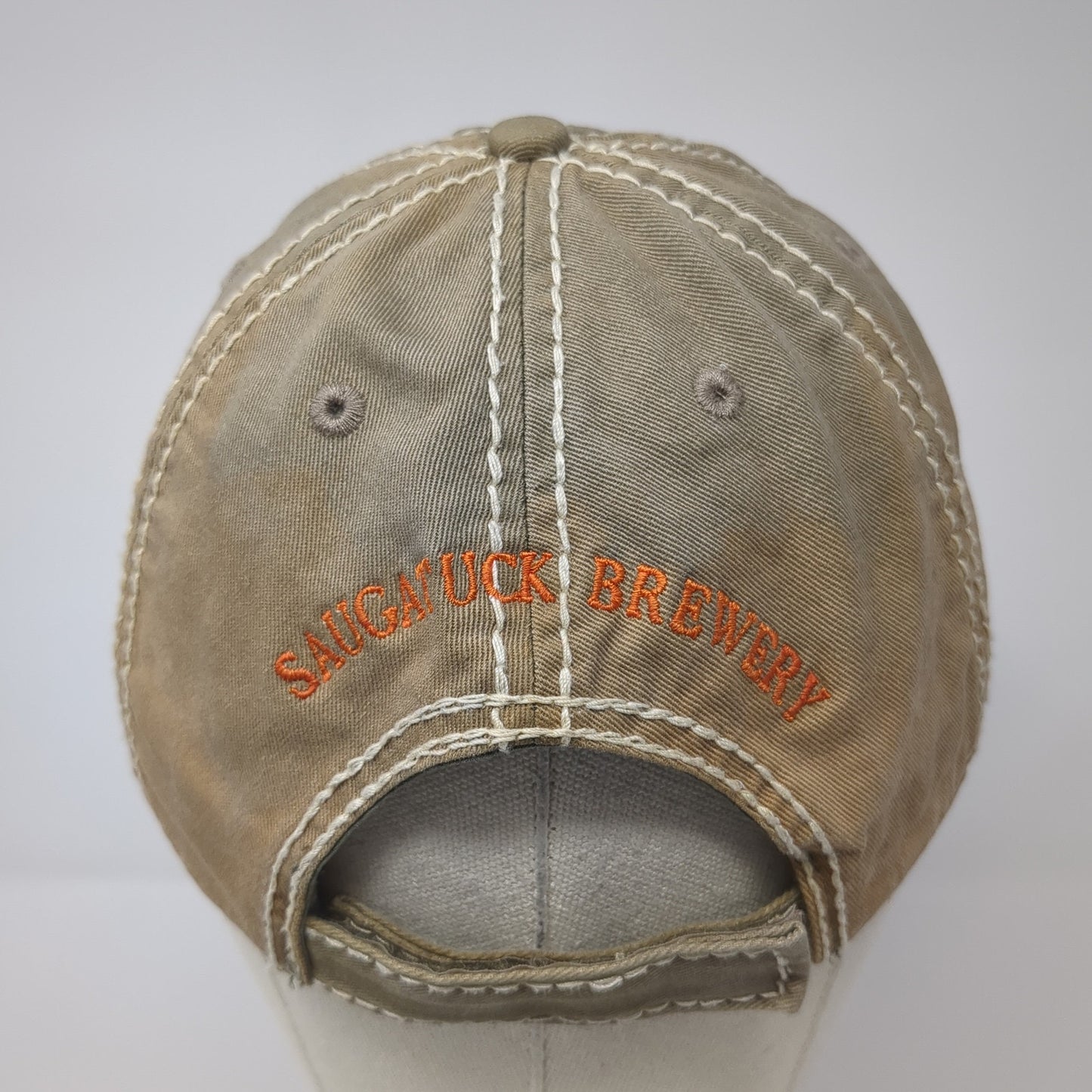 Brewing Company Baseball Cap Brown One Size Adjustable Distressed Otto