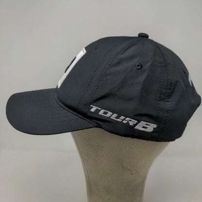 Bridgestone Golf Men's Slideback Hat Black Adjustable Polyester Embroidered Logo