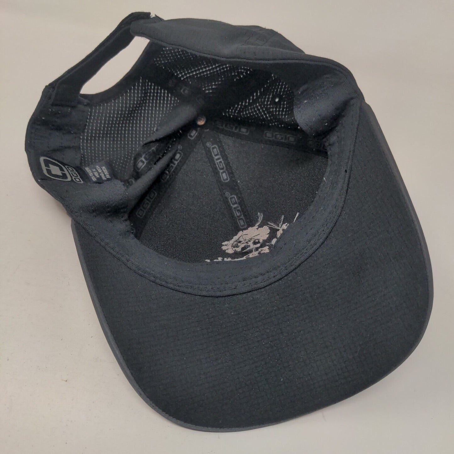 JM Family Enterprises Strapback Hat Black One Size Adjustable Embroidered Ogio
