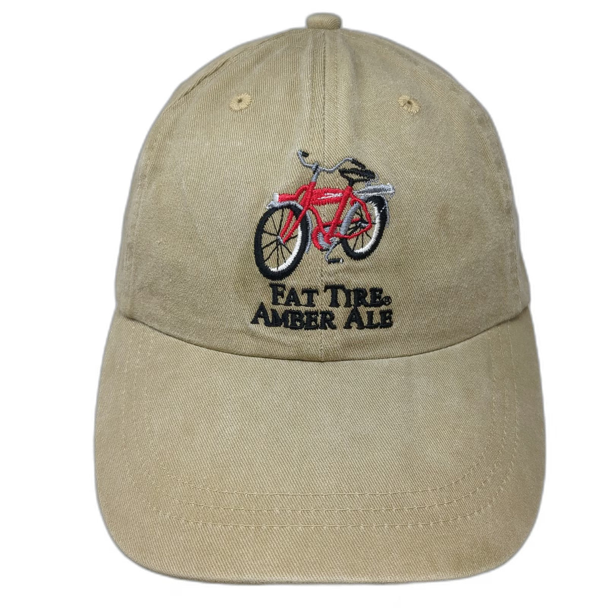 Ouray Baseball Cap Beige One Size Fat Tire Amber Ale New Belgium Brewing Hat
