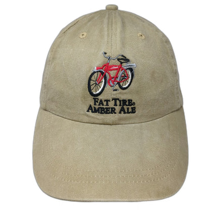 Ouray Baseball Cap Beige One Size Fat Tire Amber Ale New Belgium Brewing Hat