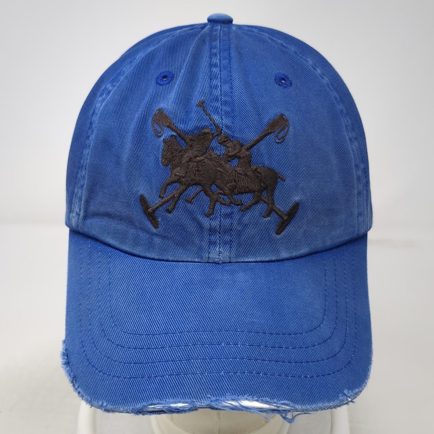 Polo Ralph Lauren Baseball Cap Blue One Size Polo Players Slideback Buckle Hat