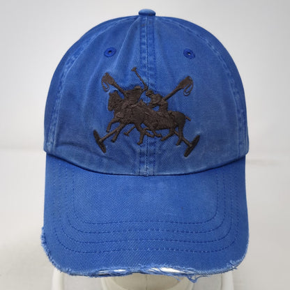 Polo Ralph Lauren Baseball Cap Blue One Size Polo Players Slideback Buckle Hat