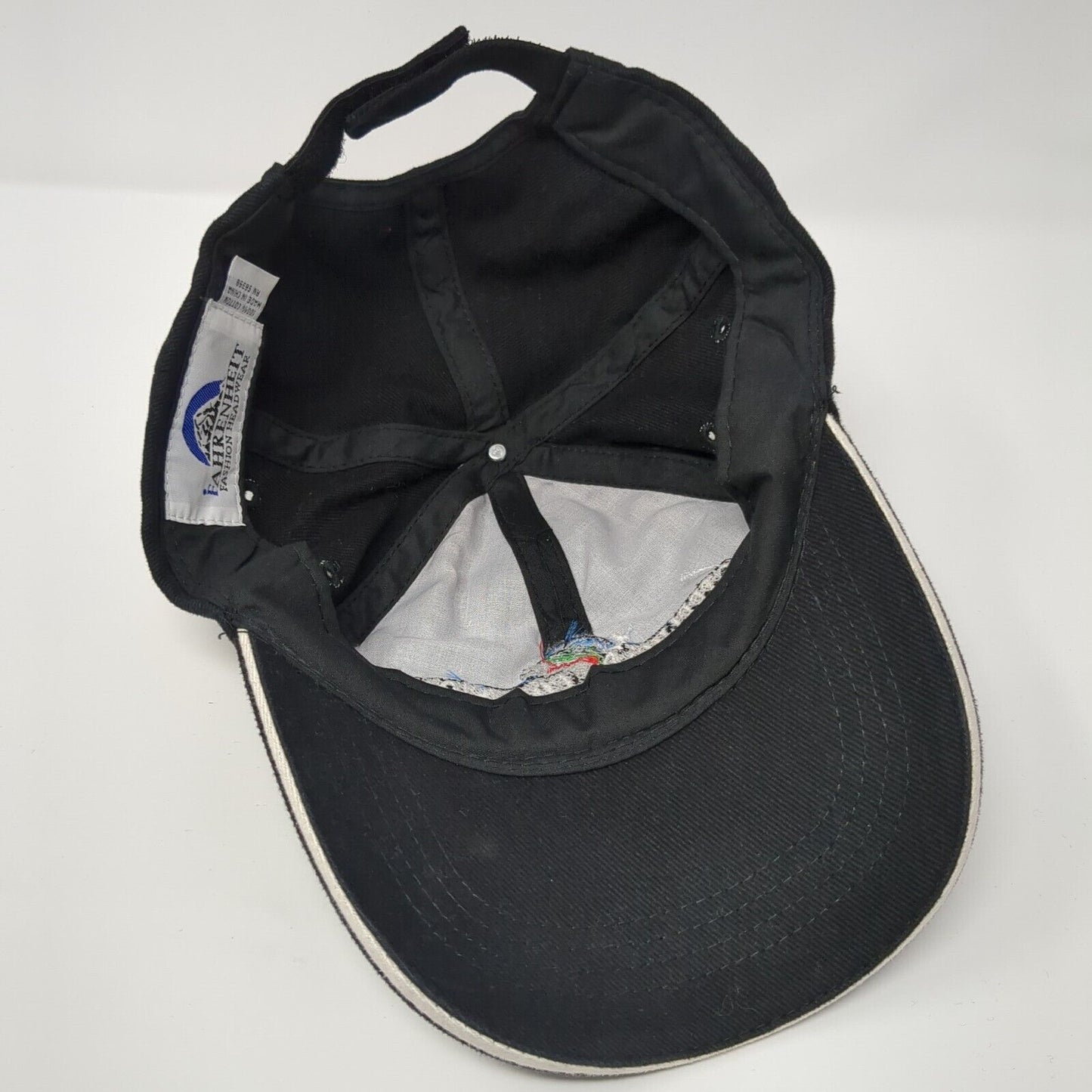 Steelhead Collision Center Strapback Hat Black One Size Fahrenheit